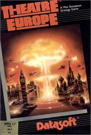 Box cover for Theatre Europe on the Apple II.