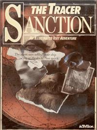 Box cover for Tracer Sanction on the Apple II.