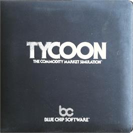 Box cover for Tycoon - The Commodity Market Simulation on the Apple II.