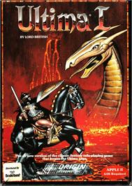 Box cover for Ultima 1 on the Apple II.