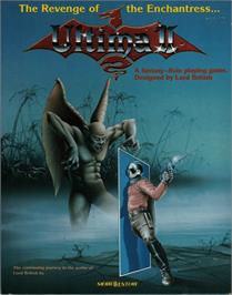 Box cover for Ultima 2 - Revenge Of The Enchantress on the Apple II.