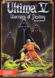 Box cover for Ultima 5 - Warriors Of Destiny on the Apple II.