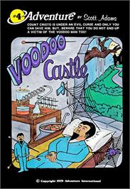 Box cover for Voodoo Castle on the Apple II.