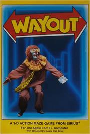 Box cover for Way Out on the Apple II.