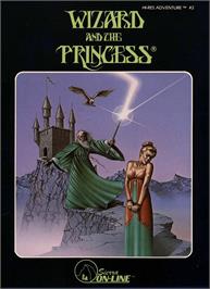 Box cover for Wizard And The Princess on the Apple II.