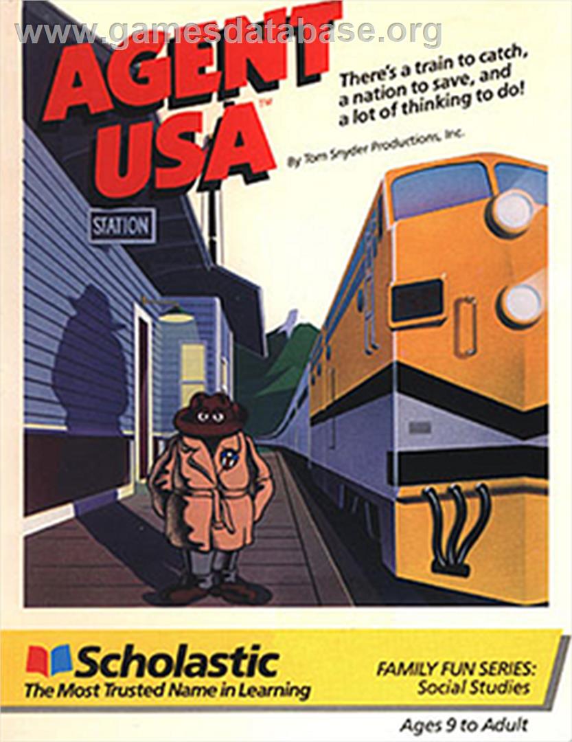 Agent USA - Apple II - Artwork - Box
