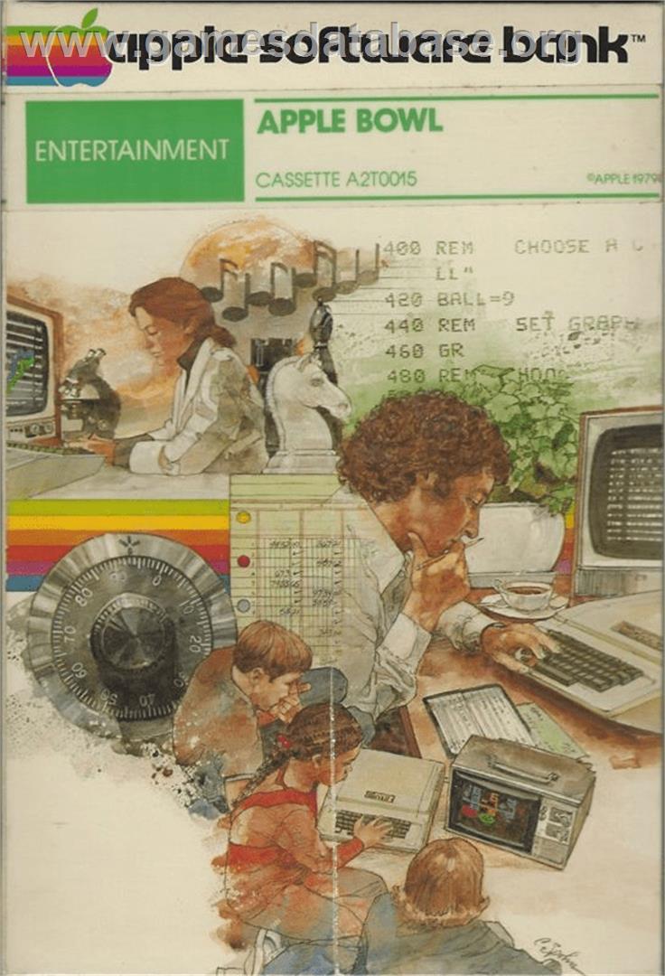 Apple Bowl - Apple II - Artwork - Box