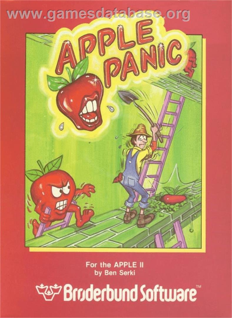 Apple Panic - Apple II - Artwork - Box