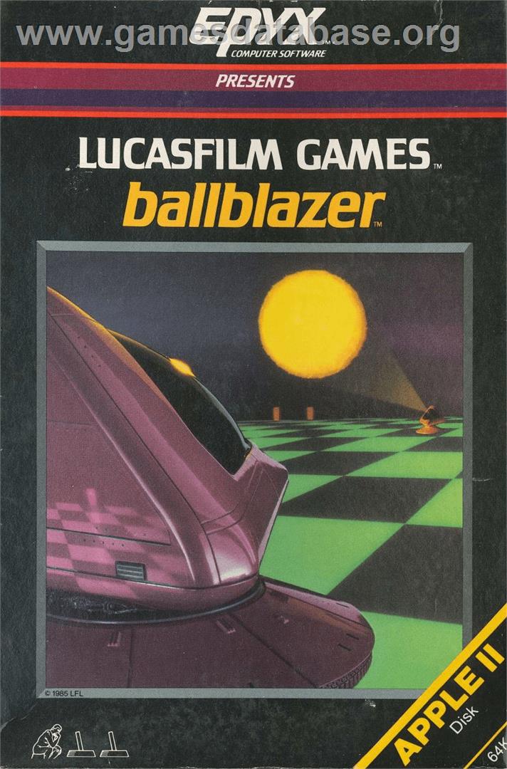 Ballblazer - Apple II - Artwork - Box