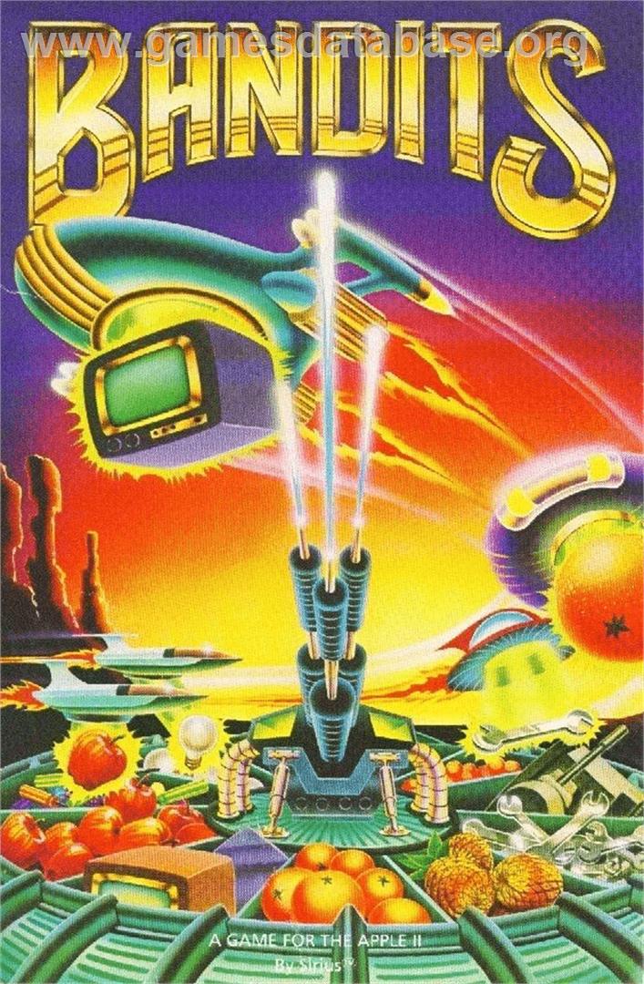 Bandits - Apple II - Artwork - Box