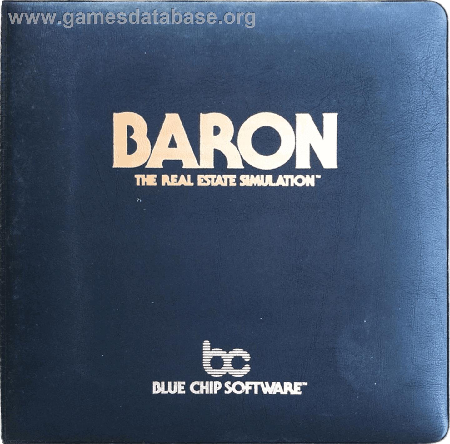 Baron - The Real Estate Simulation - Apple II - Artwork - Box