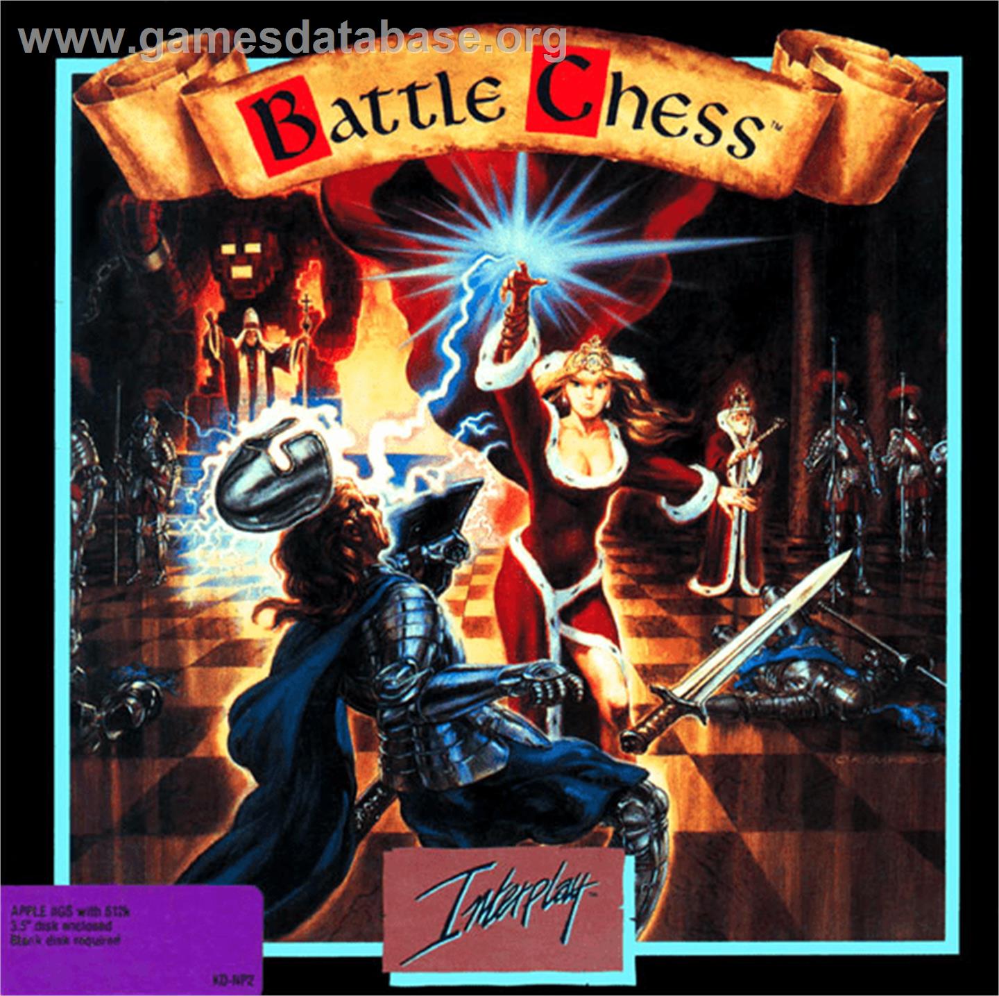 Battle Chess - Apple II - Artwork - Box