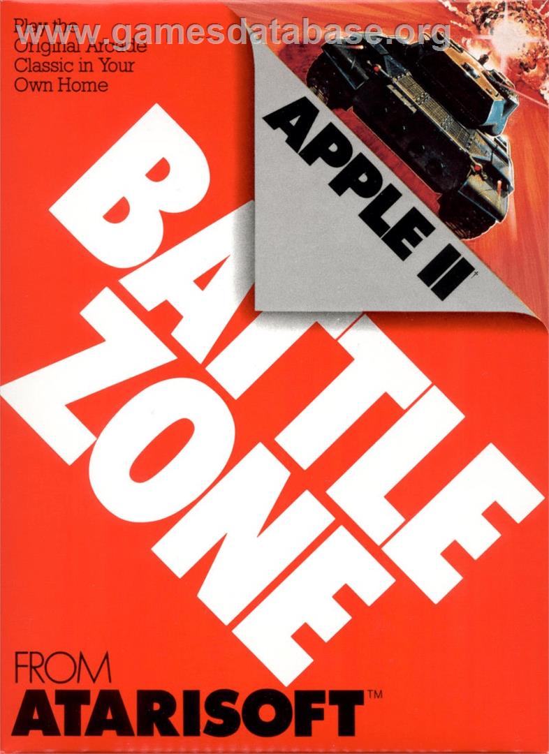 Battlezone - Apple II - Artwork - Box