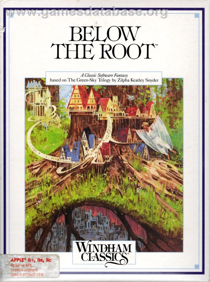 Below The Root - Apple II - Artwork - Box