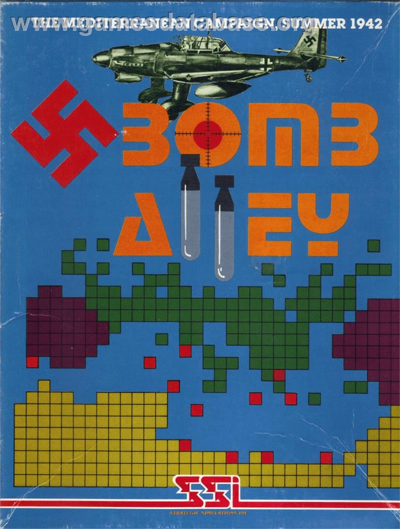 Bomb Alley - Apple II - Artwork - Box