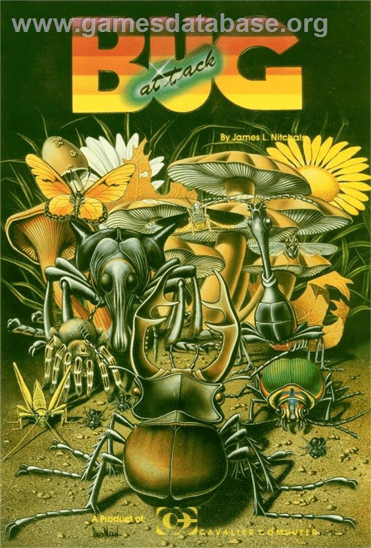 Bug Attack - Apple II - Artwork - Box