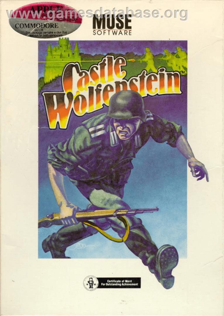 Castle Wolfenstein - Apple II - Artwork - Box