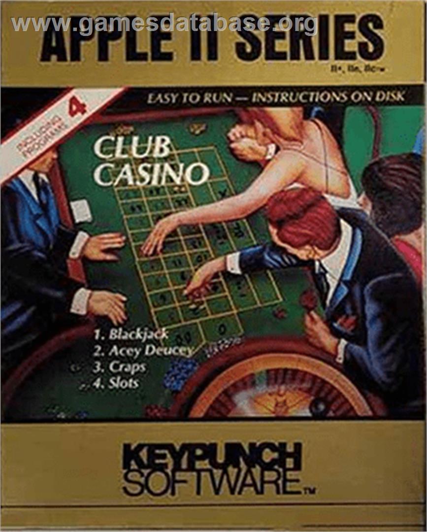 Club Casino - Apple II - Artwork - Box