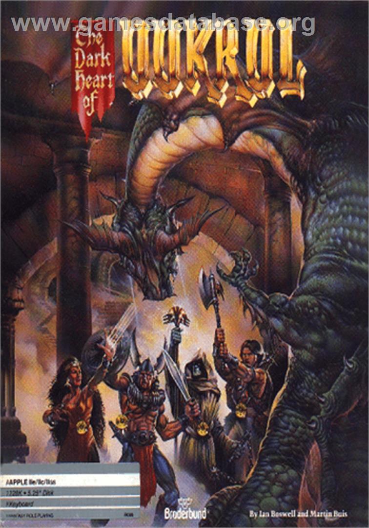 Dark Heart of Uukrul - Apple II - Artwork - Box