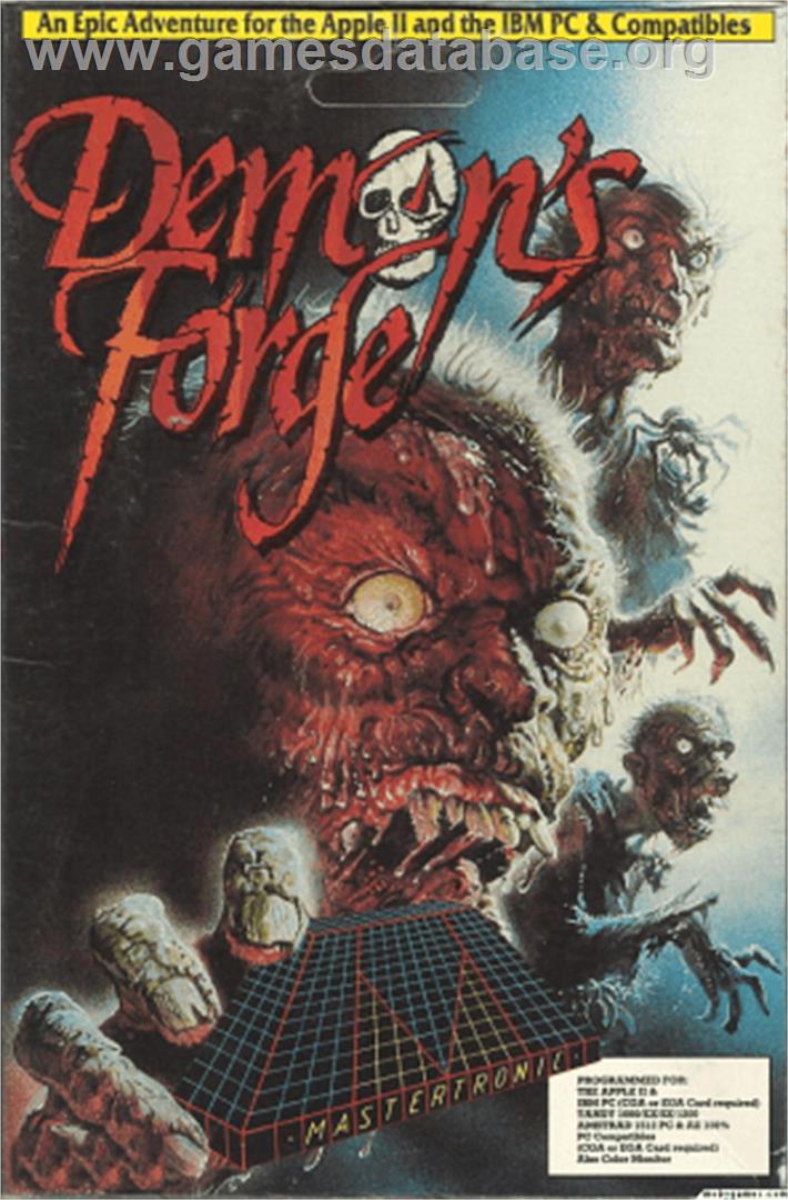 Demon's Forge - Apple II - Artwork - Box