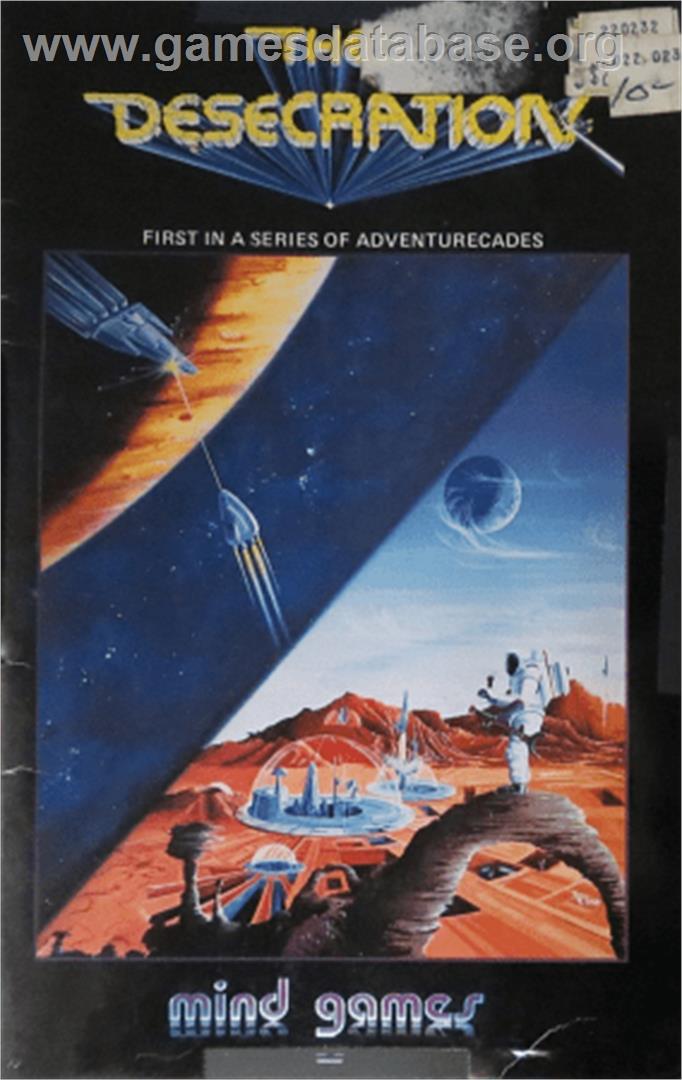 Destination: Mars - Apple II - Artwork - Box