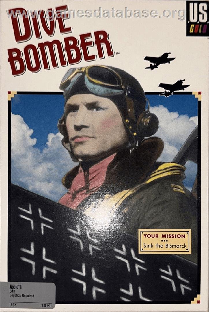 Dive Bomber - Apple II - Artwork - Box