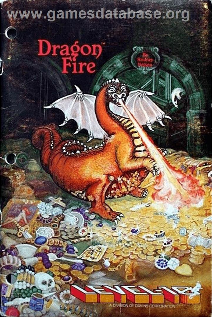 Dragon Fire - Apple II - Artwork - Box
