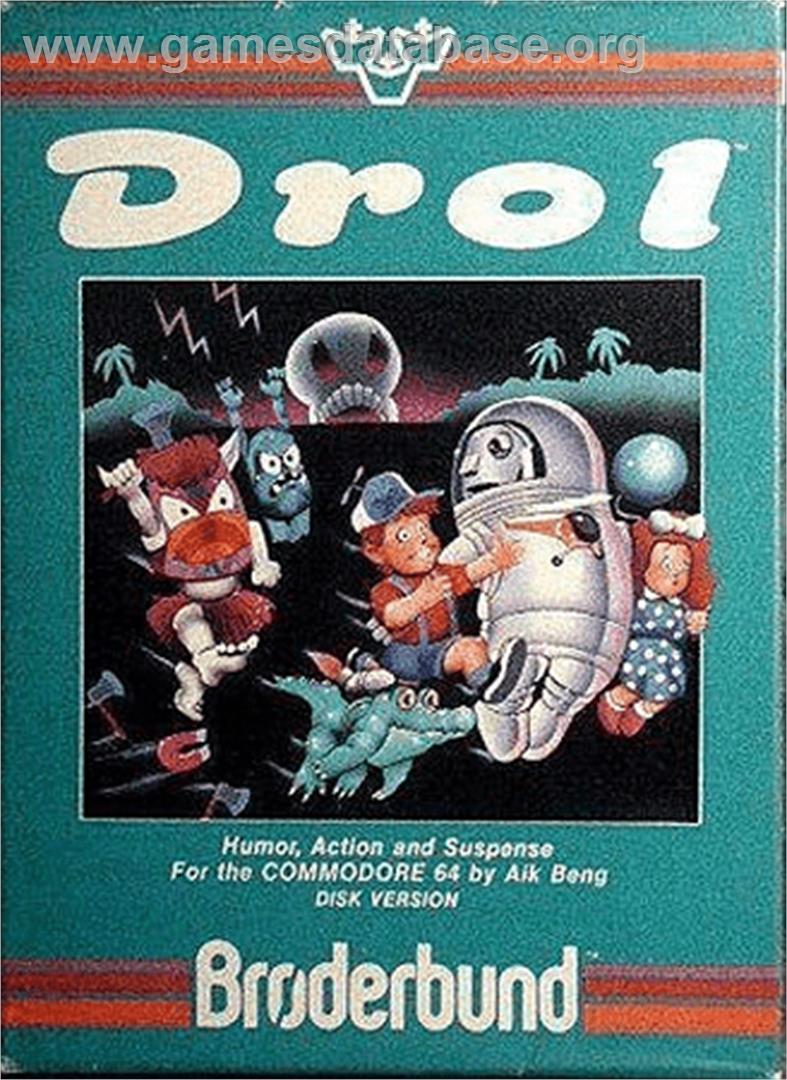 Drol - Apple II - Artwork - Box