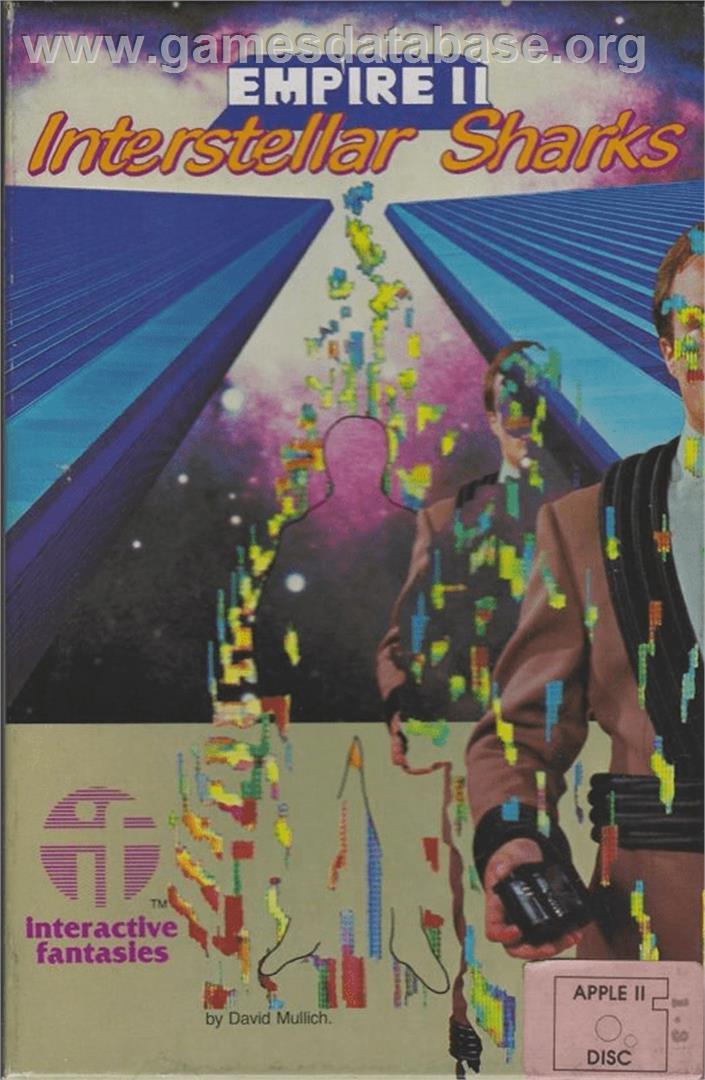 Empire II: Interstellar Sharks - Apple II - Artwork - Box