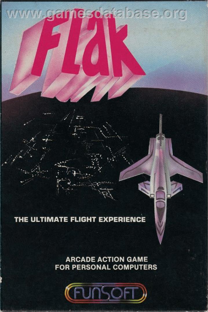 Flak - Apple II - Artwork - Box