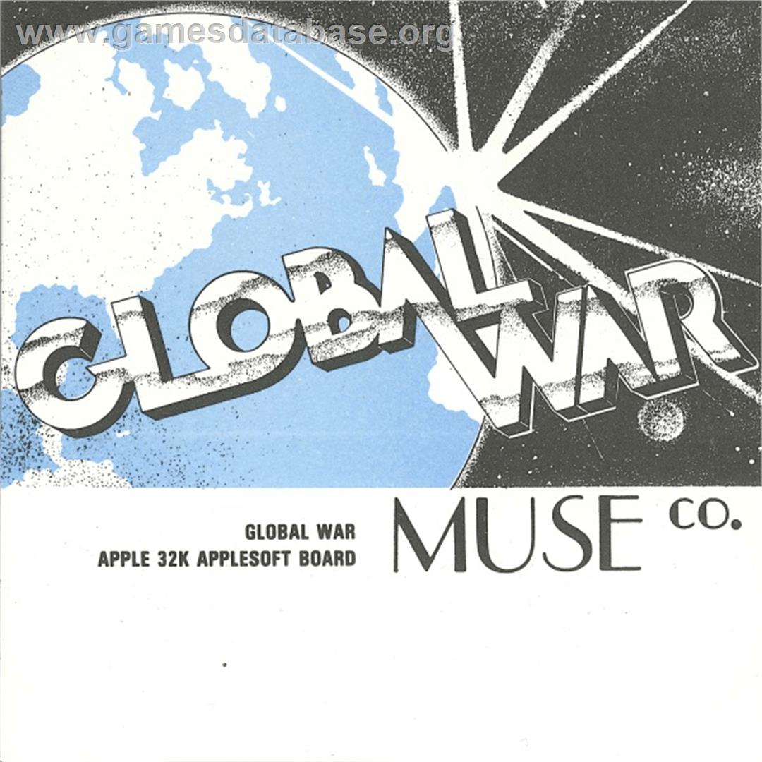 Global War - Apple II - Artwork - Box