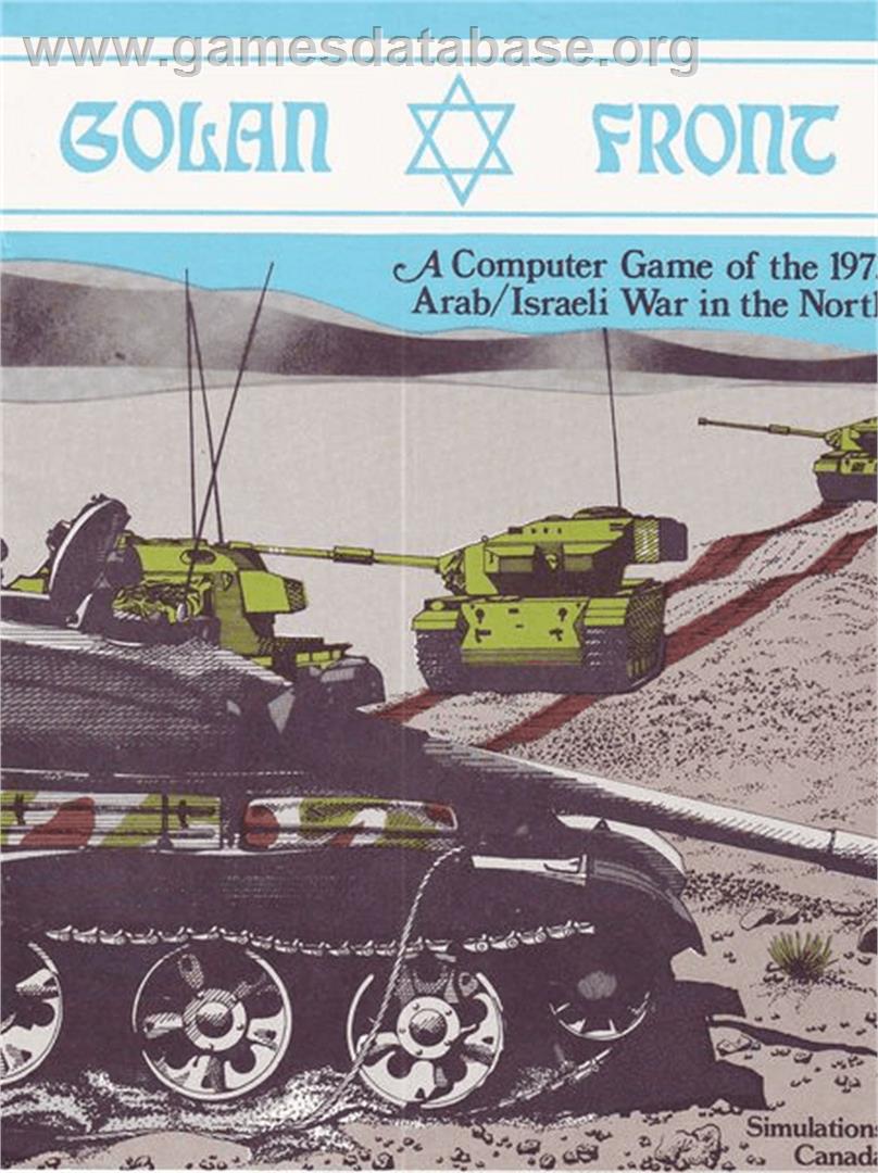 Golan Front - Apple II - Artwork - Box