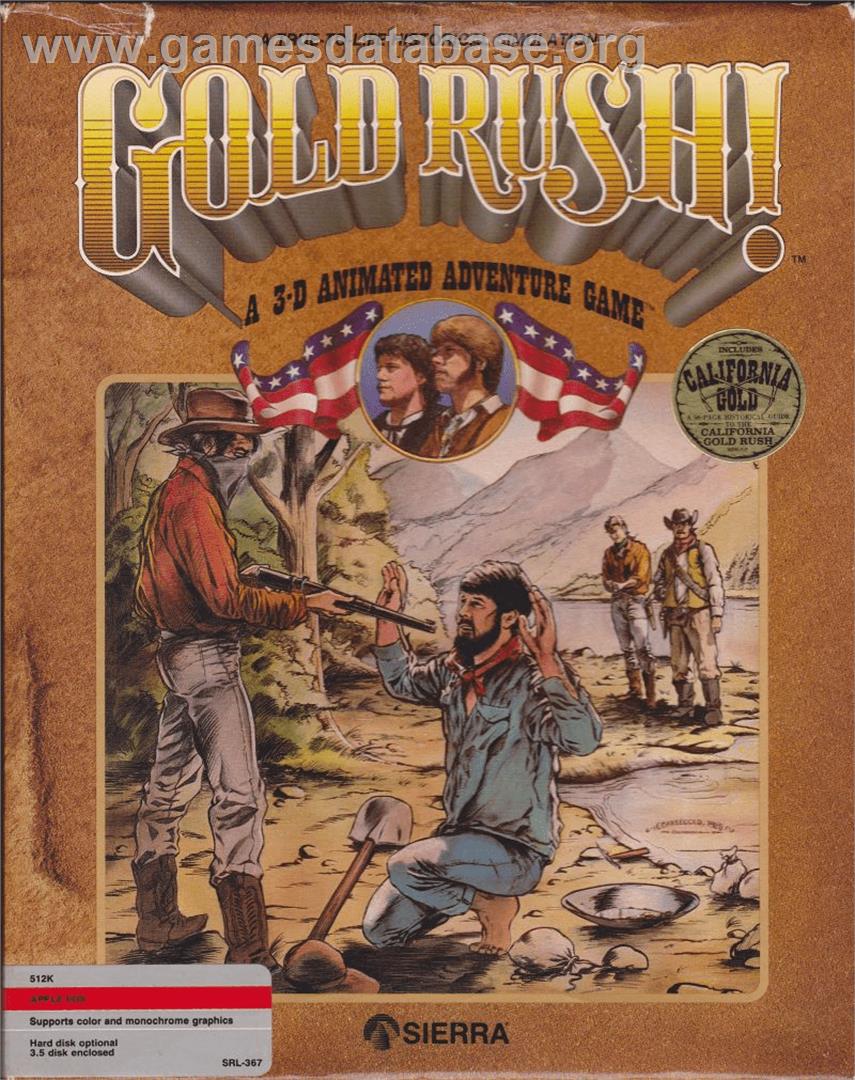 Gold Rush - Apple II - Artwork - Box