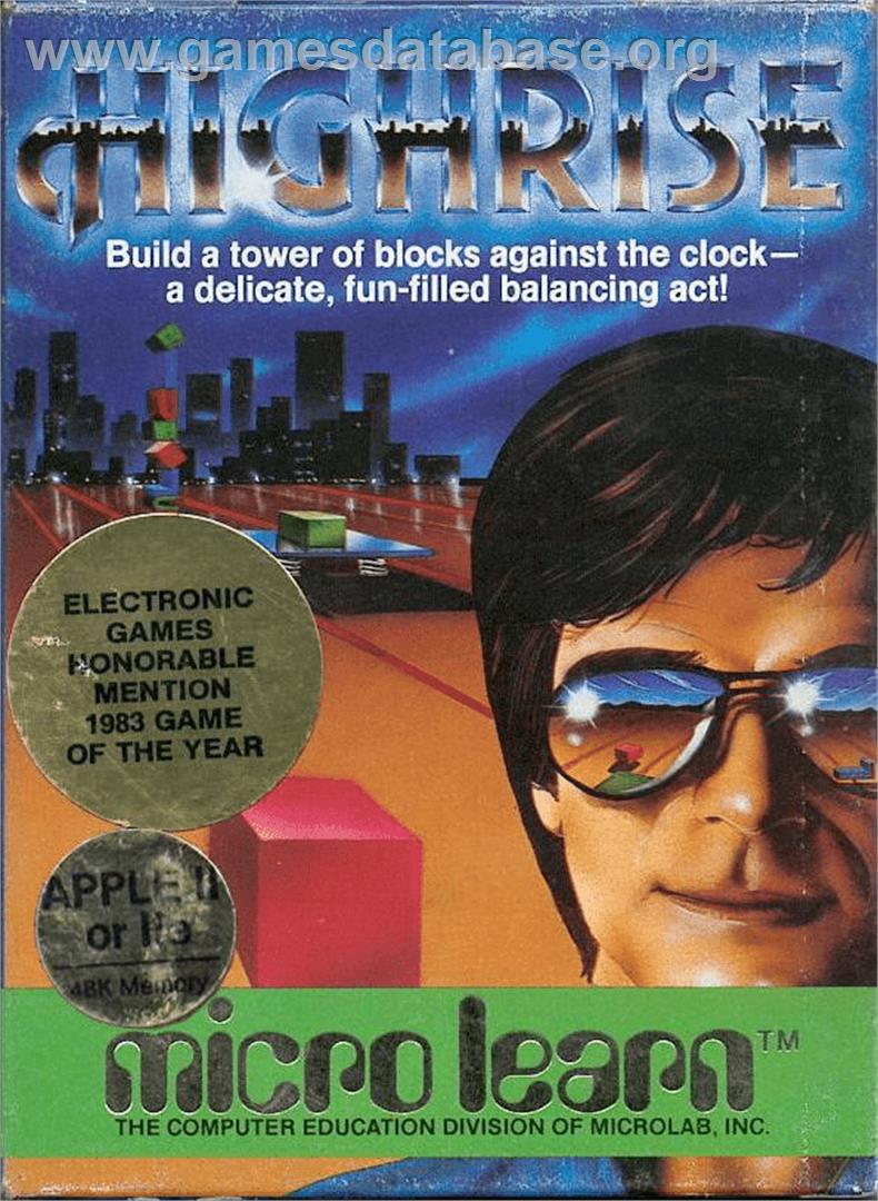 High Rise - Apple II - Artwork - Box