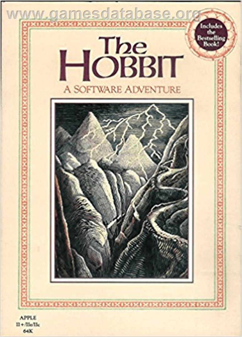 Hobbit - Apple II - Artwork - Box