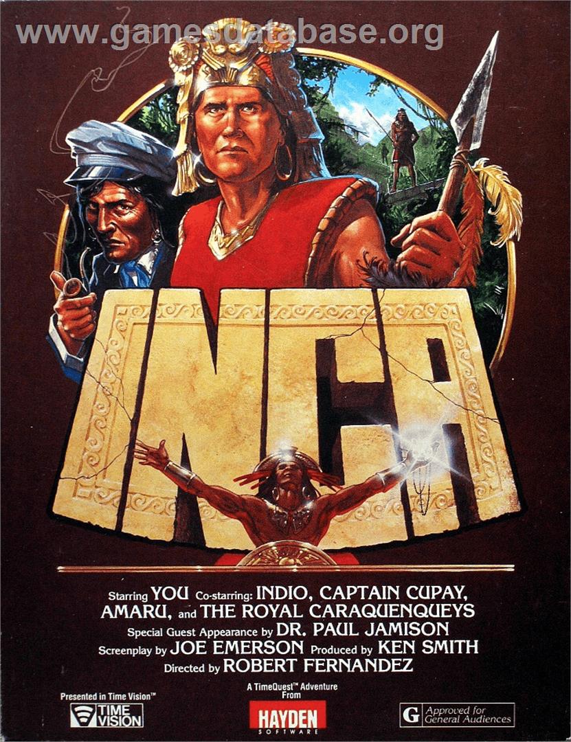 Inca - Apple II - Artwork - Box