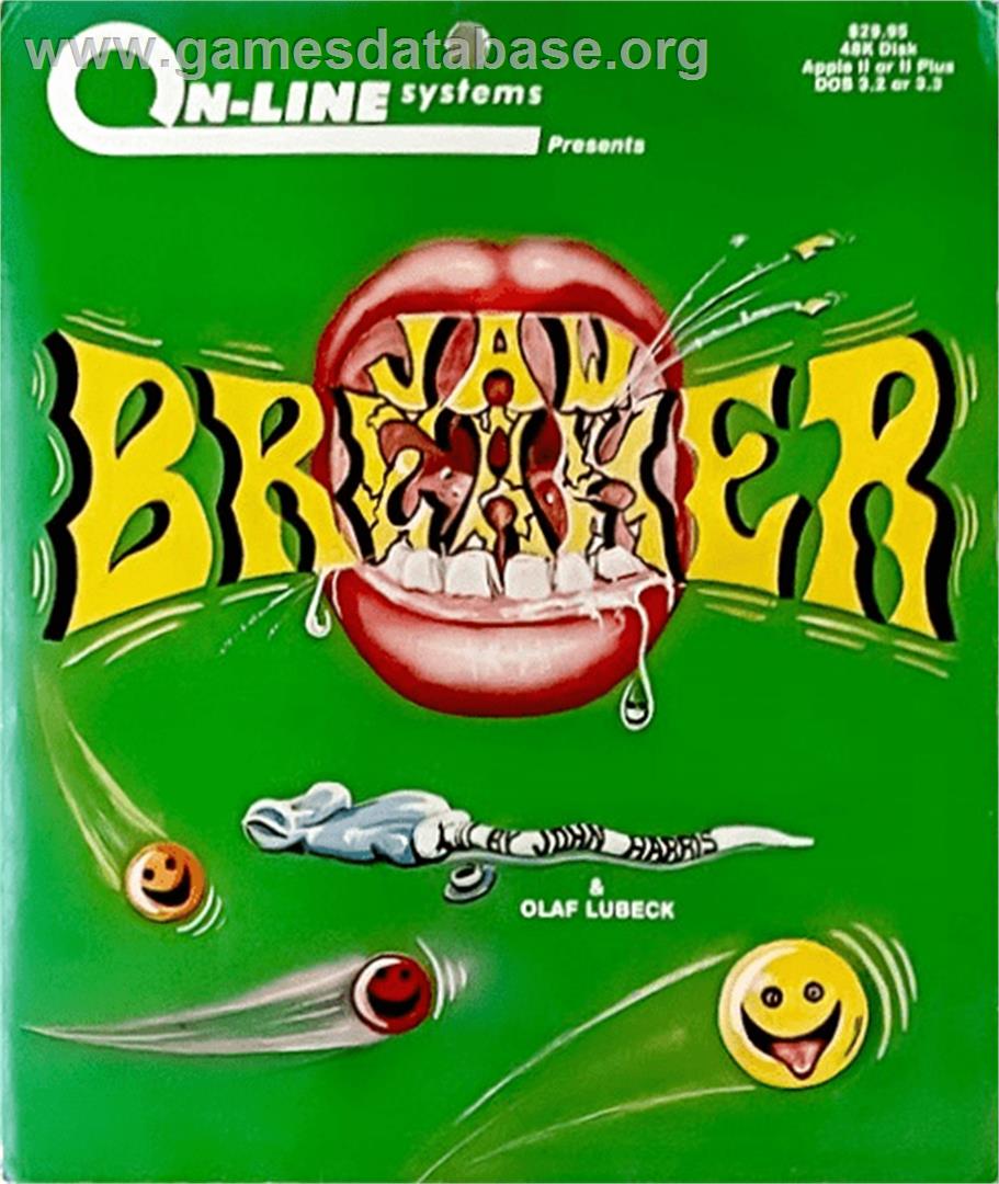 Jawbreaker - Apple II - Artwork - Box