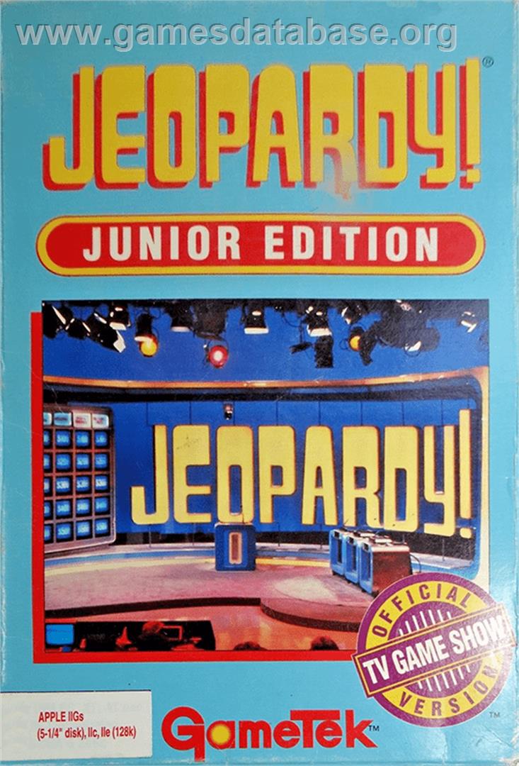 Jeopardy - Apple II - Artwork - Box