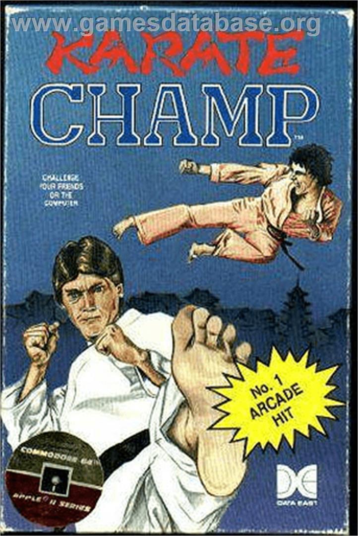 Karate Champ - Apple II - Artwork - Box