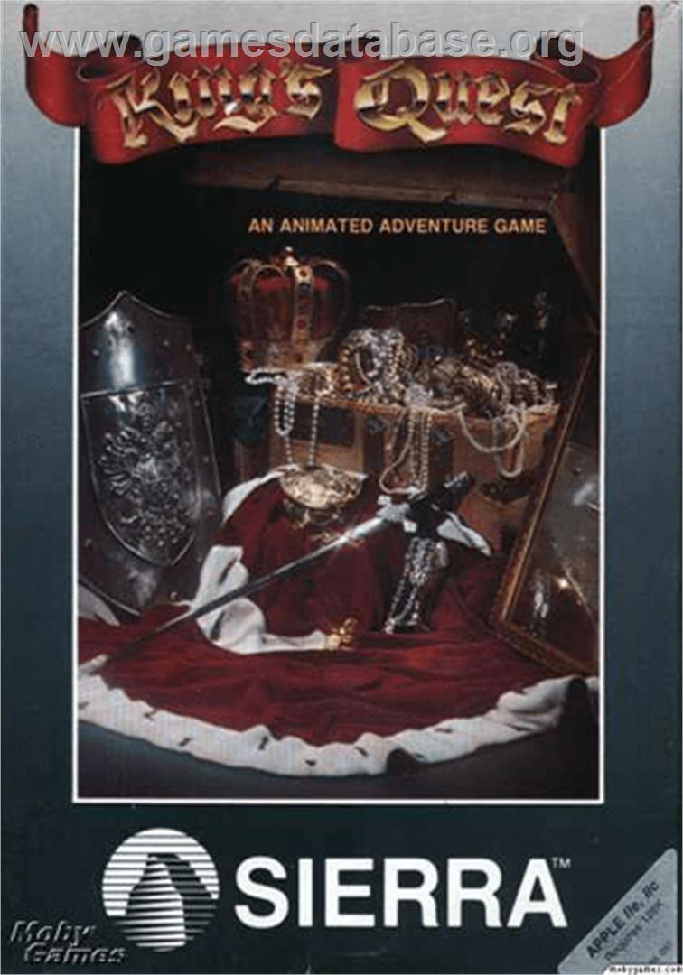 King's Quest - Apple II - Artwork - Box