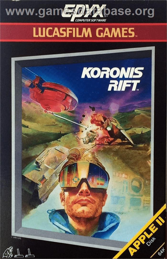 Koronis Rift - Apple II - Artwork - Box