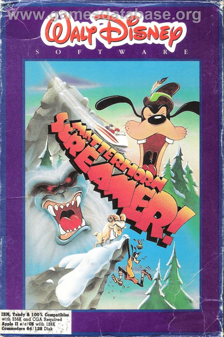 Matterhorn Screamer - Apple II - Artwork - Box