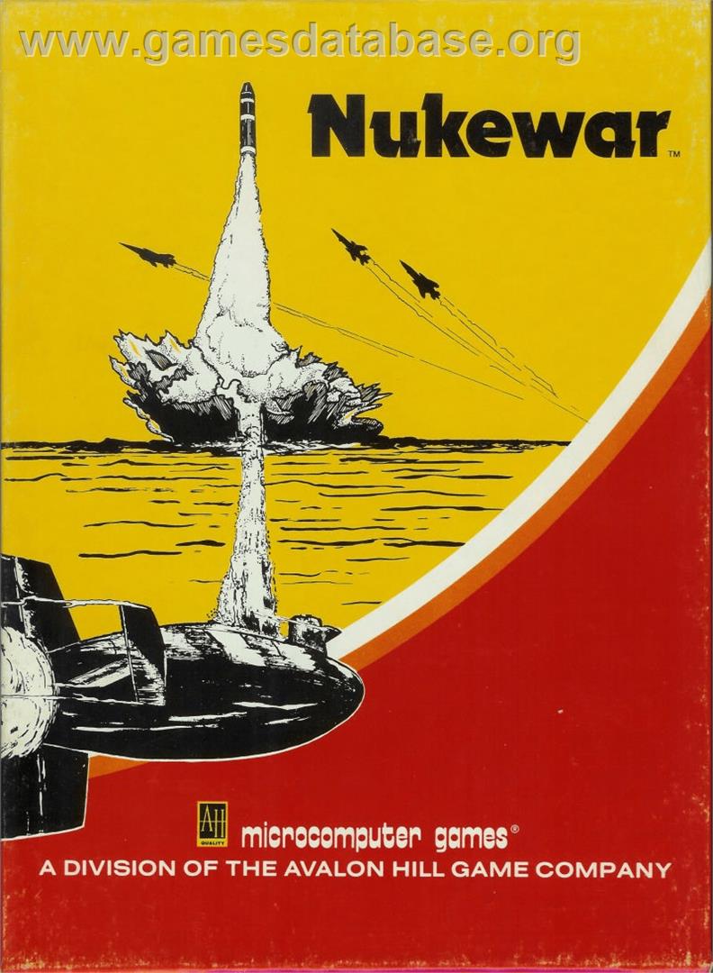 Nukewar - Apple II - Artwork - Box