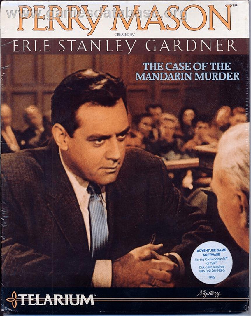 Perry Mason: The Case of the Mandarin Murder - Apple II - Artwork - Box