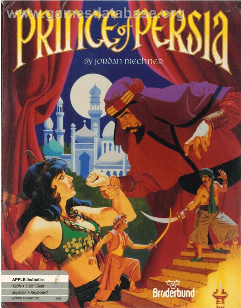 Prince Of Persia - Apple II - Artwork - Box