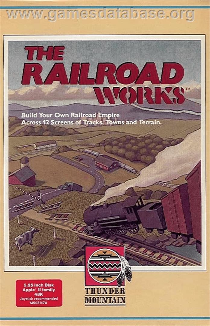 Railroad Works - Apple II - Artwork - Box