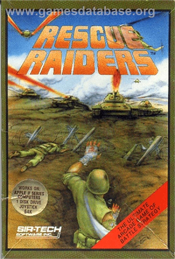 Rescue Raiders - Apple II - Artwork - Box