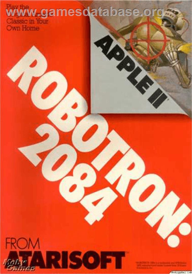 Robotron - Apple II - Artwork - Box