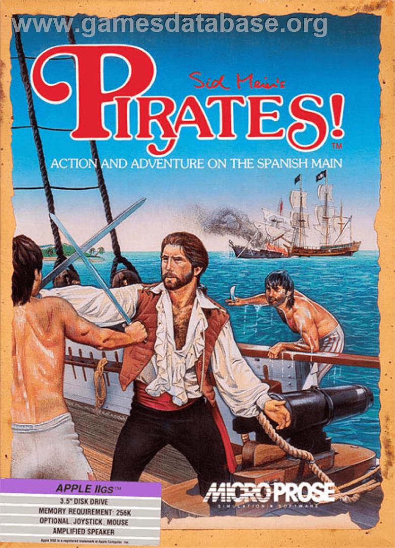 Sid Meier's Pirates - Apple II - Artwork - Box