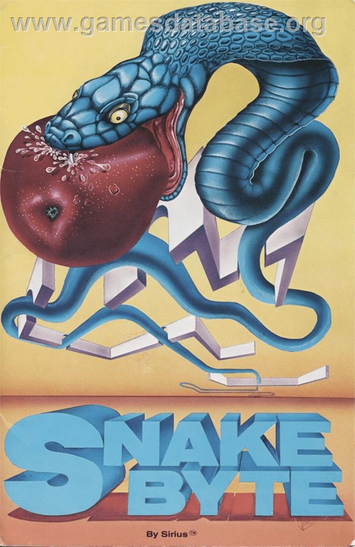 Snakebyte - Apple II - Artwork - Box